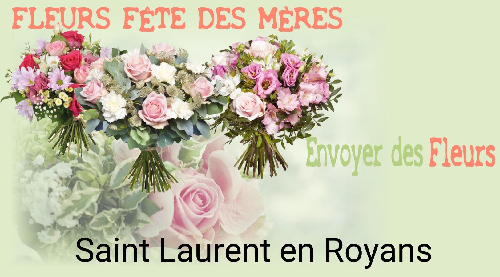 Bouquet de Fête des Mères livré à Saint-Laurent-en-Royans